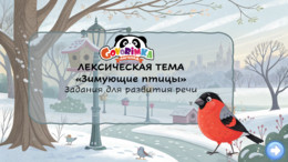 Лексическая тема Зимующие птицы